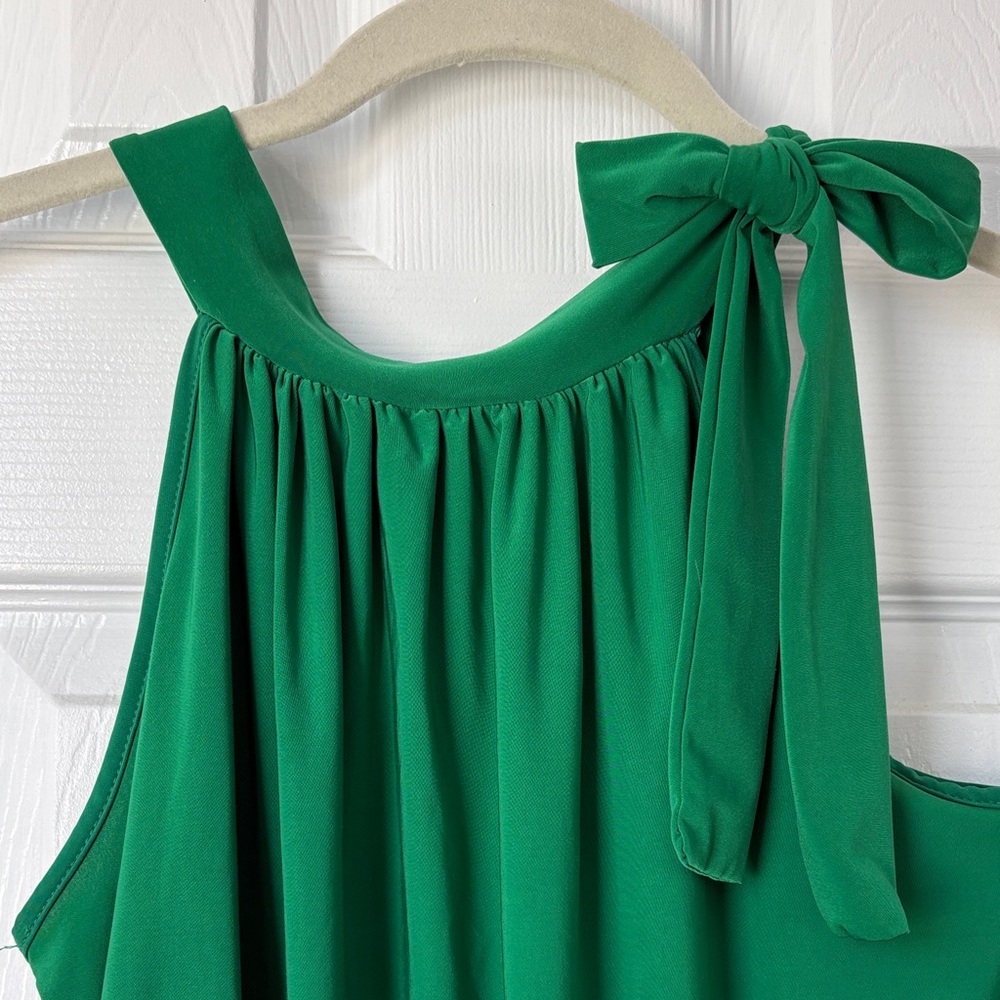 Women’s Halter Tank Top with Ruching Neckline - Size: 12 - Picture 14 of 16